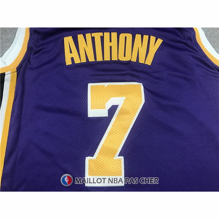 Maillot Los Angeles Lakers Carmelo Anthony NO 7 Statement 2021 Volet